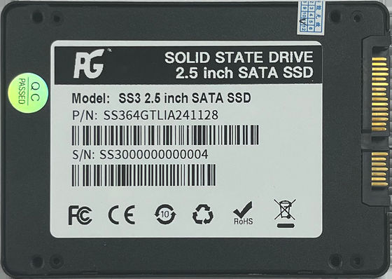 2.5' SATA Industrial Solid State Drive SSD 128GB 256GB 512GB 1TB für das Monitorgerät