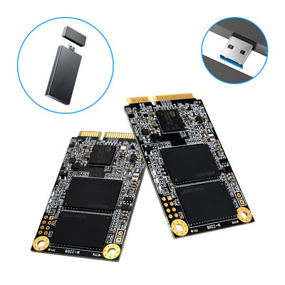 MSATA kommerzielle SSD externe Festplatte 128 GB bis 2 TB Stoßfestigkeit