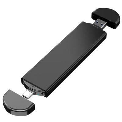 Typ C USB3.0 SSD externe Festplatte M.2 Nvme Sata Dual Interface Design für Laptop
