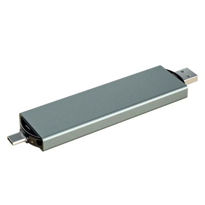 Typ C USB3.0 SSD externe Festplatte M.2 Nvme Sata Dual Interface Design für Laptop