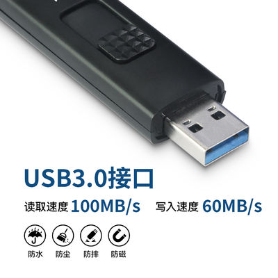 High-End-Metall-USB-Flash-Laufwerk 64 GB 32 GB Mini-Externer Speicherstick USB 3.0